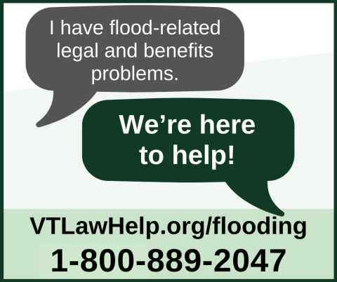 I have flood related problems. We're here to help! 1-800-889-2047
